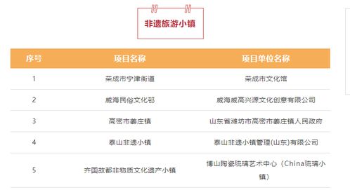 山東二十項目躋身全國非遺與旅游融合優選，文旅新篇逐夢前行